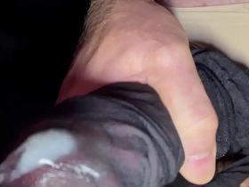 Slip into her panties and wank into her black pantyhose