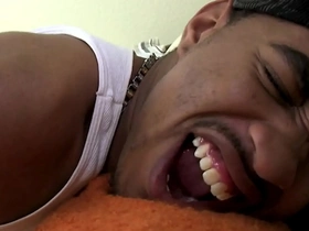 Black thug gets fucked hard - gay porn