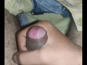 Masturbating in midnight under blancket