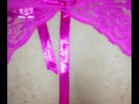 Creampie for a japanese panty boi