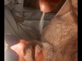 Big cum blast on my own face