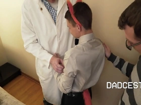 Trick or treat or fuck (step dad & son fuck the neighbor)