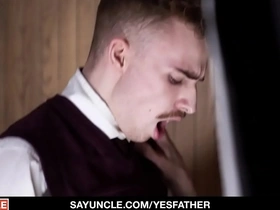 Bishop dale kuda gives young boy ryan jacobs his blessing