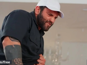 (markus kage) stretches (theo bradys) asshole by fucking it hard by the window - men