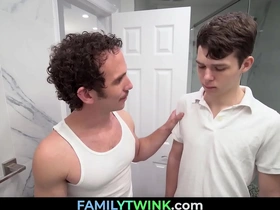 Weak boy hammered after practicing fighting skills with step dad... dakota lovell, greg mckeon