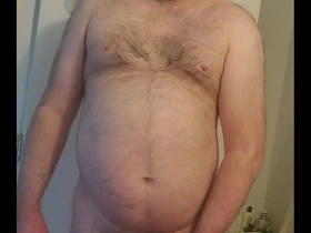 Nude martin lavallée masturbates and ejaculates