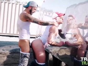 Trailertrashboys bryce hart and romeo davis raw breed hard