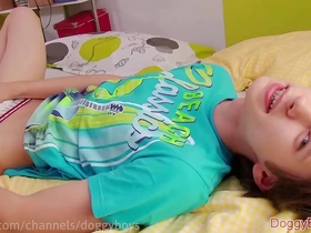 Sweet boy johnny nightwill strokes his big uncut cock and uses anal beads