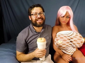 144 cm iron tech o-cup doll unboxing and review