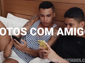 Amigos de foto e foda