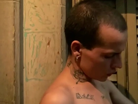 Gael lets brian cum first, then he squirt his massive warm cum all over him - reality dudes