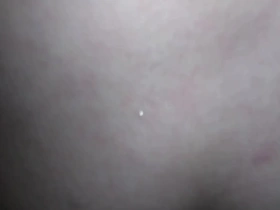Pushing a stick inside my butt