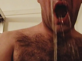 Pissing all over my face