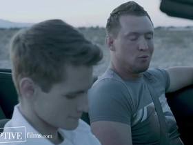 Conflicted christian twink runs away, has first gay sex with older man - trevor harris, pierce paris - disruptive