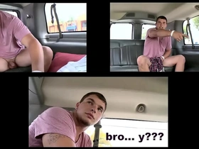 Baitbus - straight b@it lured in by nice pair of big tits