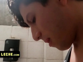 Latin leche - naughty young studs chained and tied up bang hardcore in sex dungeon