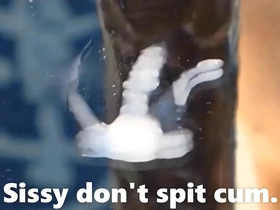 Sissy cum eater.