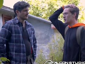 Falconstudios - lost edward terrant sucks stranger's cock for free ride home