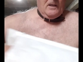 Un slip cradé reçu par courrier.