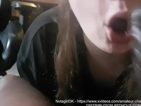 Notagirldk - chubby white femboy sucks bbc