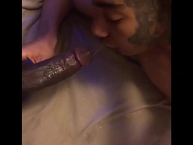 Late night quicky with bbc soo tight he came in minutes